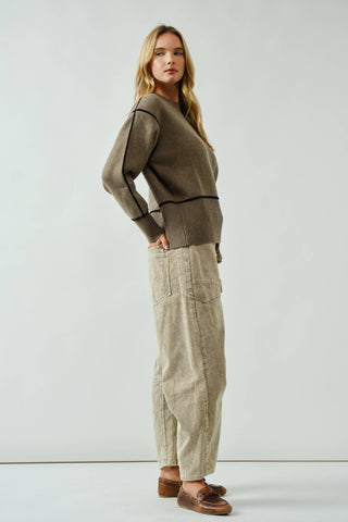 Birdie Corduroy Barrel Pants