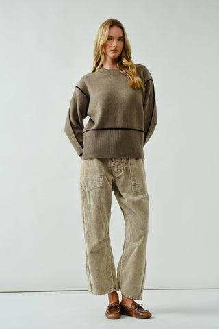 Birdie Corduroy Barrel Pants