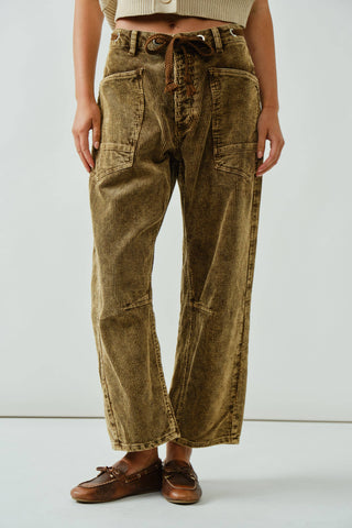 Birdie Corduroy Barrel Pants