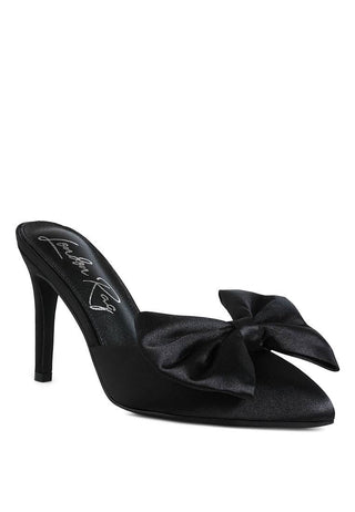 Sidonie Black Bow Pump