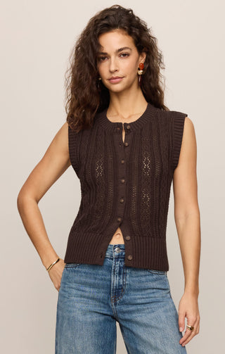 Z Supply Women Tops Cabot Sweater Vest