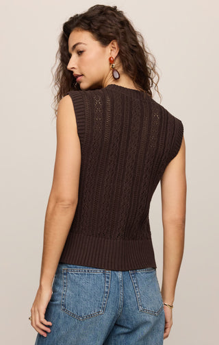 Z Supply Women Tops Cabot Sweater Vest