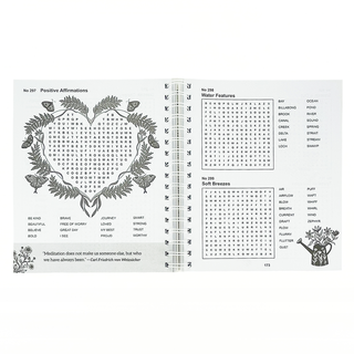 Mindfulness Word Search Adult Puzzle Book