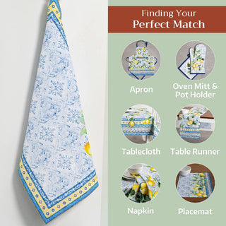 Citrus Kitchen Tea Towel Trio