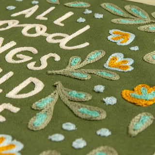 Wild and Free Canvas Banner