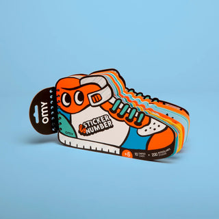 Sneakers Sticker By Number