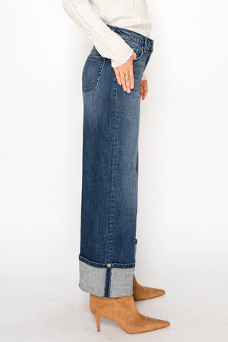 Franki High Rise Wide Leg Jeans