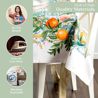 Mediterranean Citrus Indulgence Tablecloth