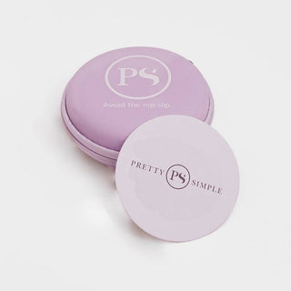 Purple case with 'Pretty Simple' branding on a white background