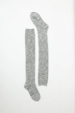 Cozy Speckle Knit Boot Socks