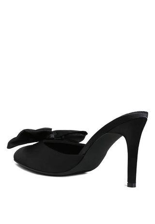 Sidonie Black Bow Pump