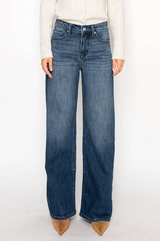 Franki High Rise Wide Leg Jeans