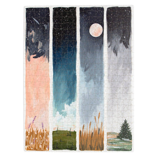 Starry Seasons 500-Piece Puzzle