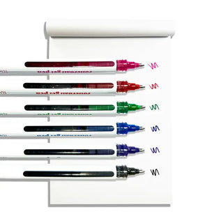 Seriously: Smooth Rollerball Gel Pens (Set of 6)