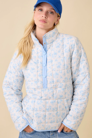 Lillie Floral Snap-on Jacket